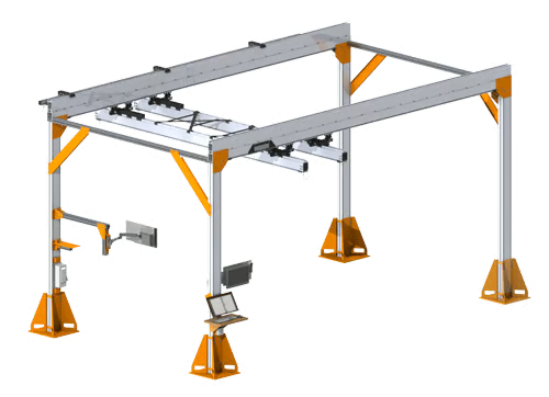 FLOOR MOUNTED RAIL