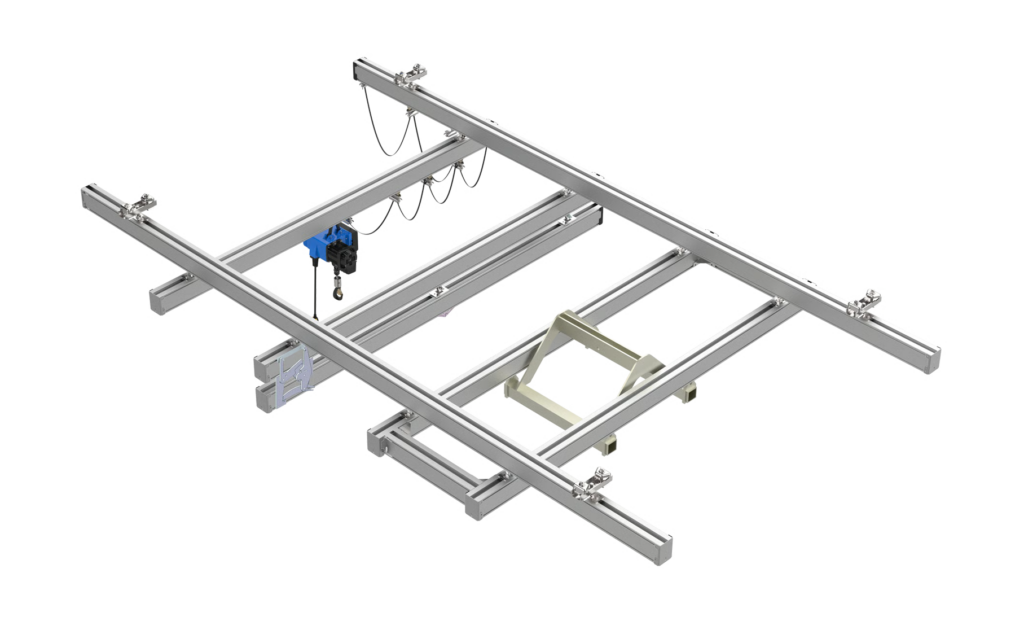 ALUMINIUM RAIL CRANE