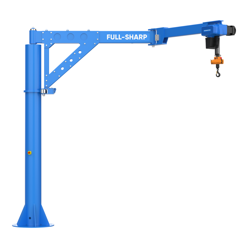 FRONT-MOUNTED INTELLIGENT FOLDING JIB CRANE