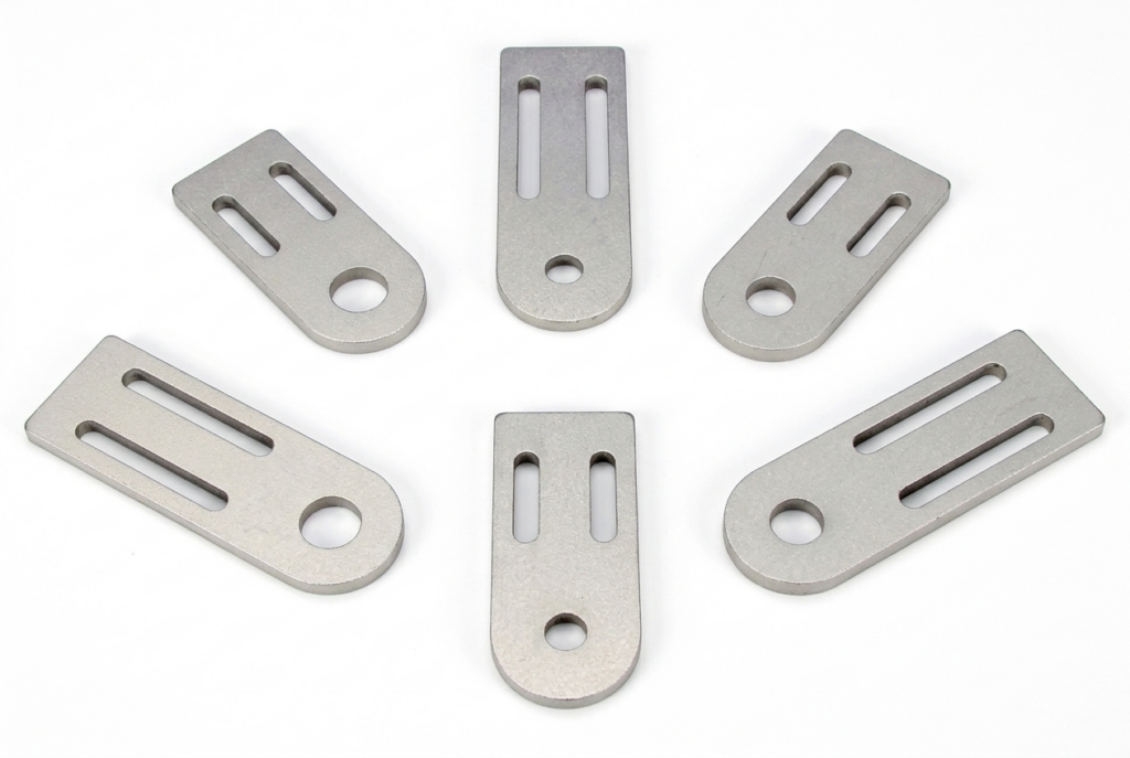 LEVEL COMPENSATOR MOUNTING BRACKETS FOR ALUMINIUM EXTRUSIONS
