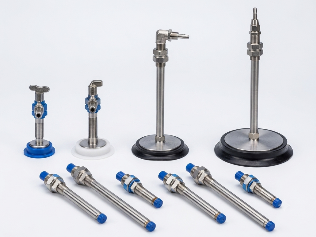 SLSA-3 & SLSA-4 SPRING LOADED VACUUM CUP SUSPENSION ASSEMBLIES