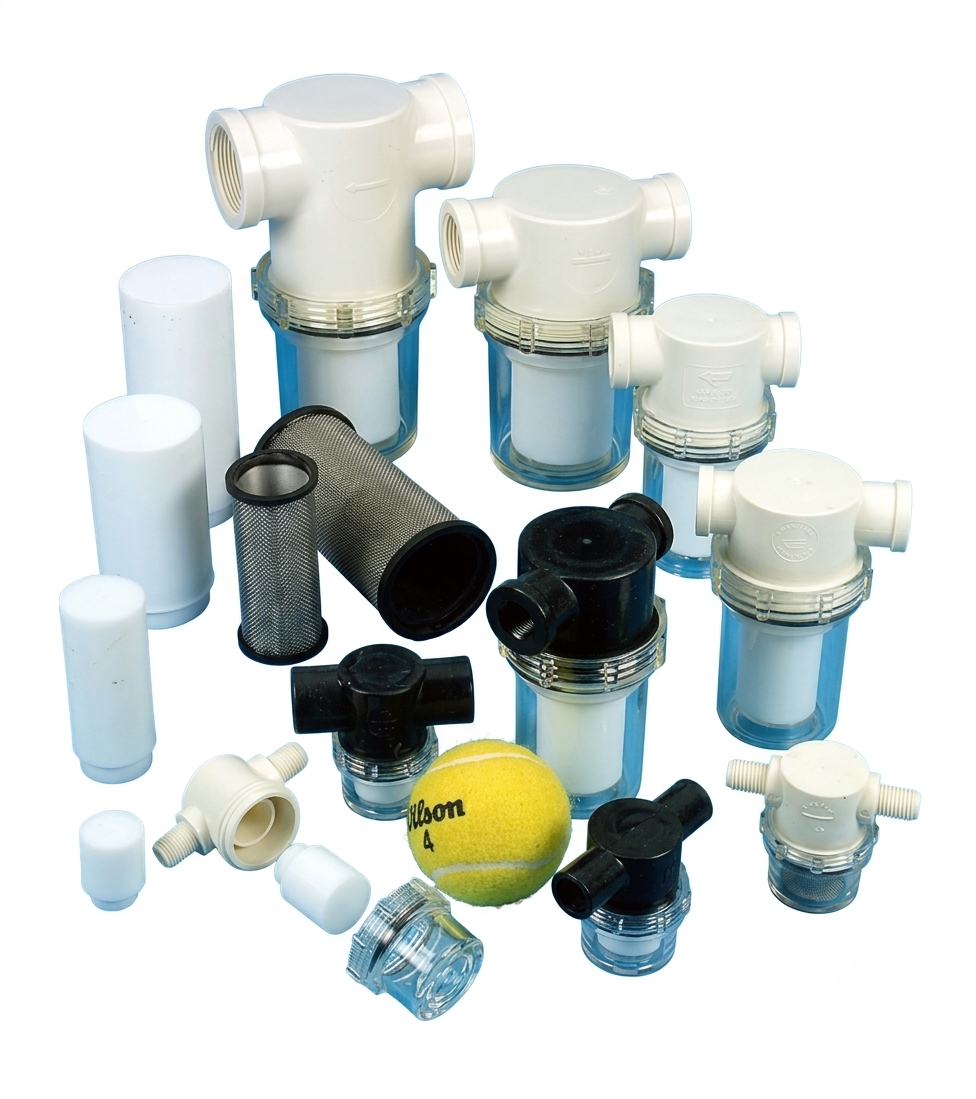 FLTP SERIES PLASTIC IN-LINE VACUUM FILTERS