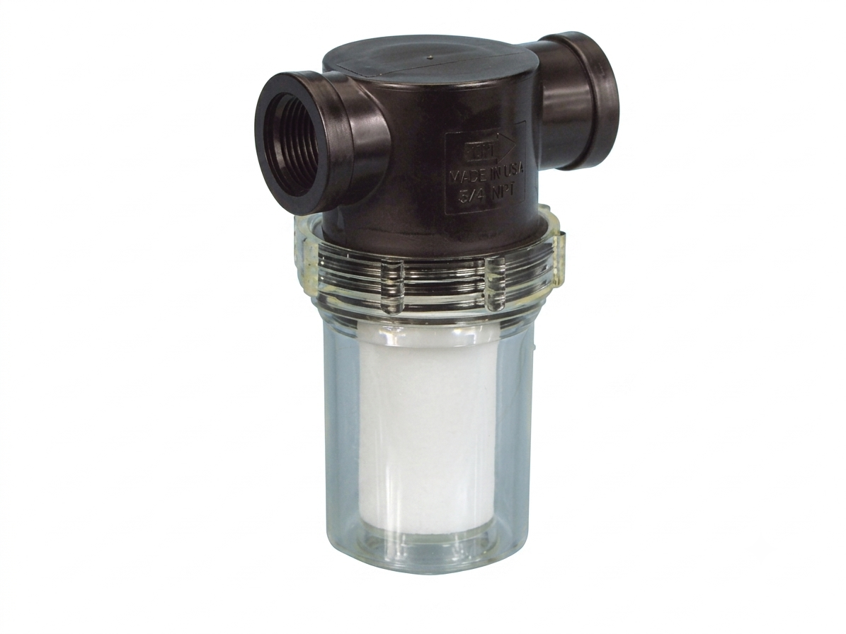 PLASTIC IN-LINE VACUUM FILTER – FLTP-3/4F