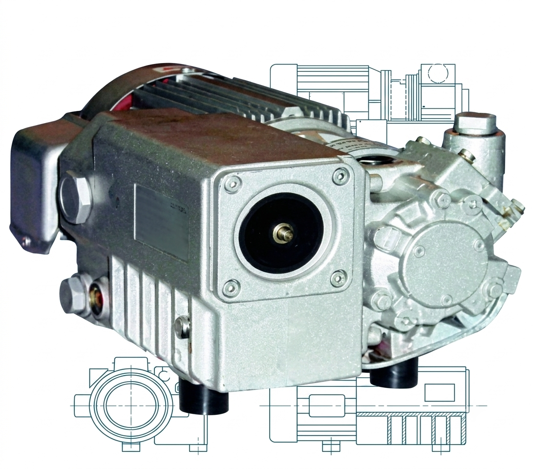 OIL LUBRICATED ROTARY VANE VACUUM PUMPS