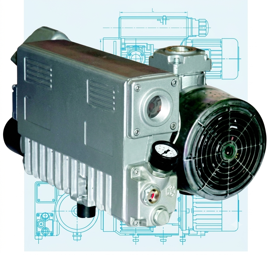 OIL LUBRICATED ROTARY VANE VACUUM PUMPS - Image 2