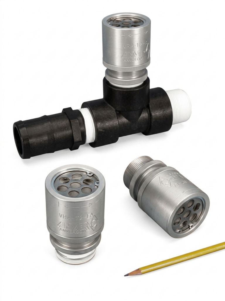 EASY ADJUSTABLE VACUUM RELIEF VALVES