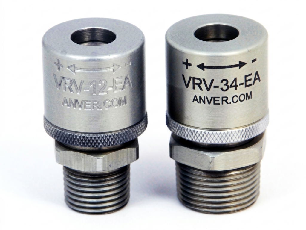 ADJUSTABLE MINIATURE VACUUM RELIEF VALVES