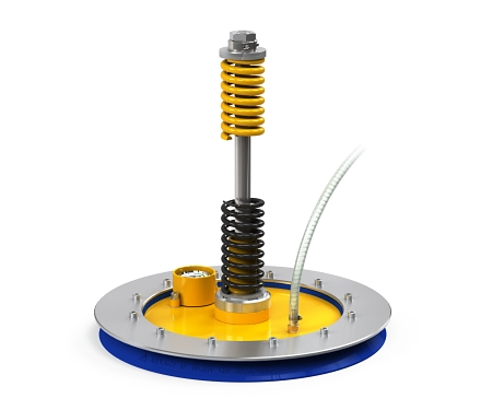 VP SERIES LARGE VACUUM PADS WITH BOLT-ON SEALS