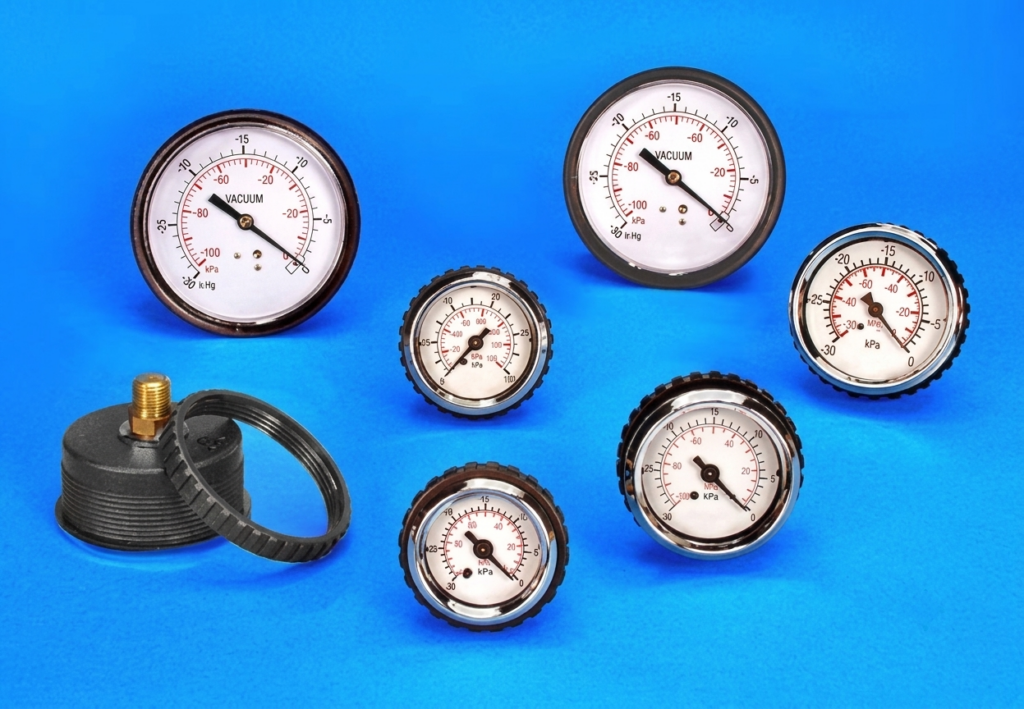 VACUUM GAUGES AND PRESSURE GAUGES