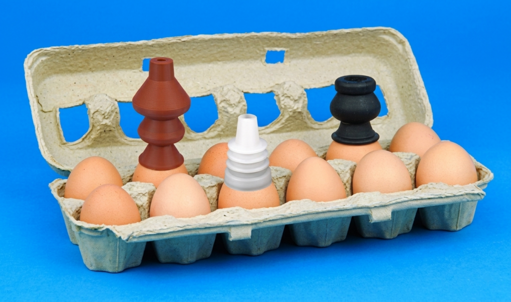 VACUUM CUPS FOR EGGS & OTHER ROUND OBJECTS