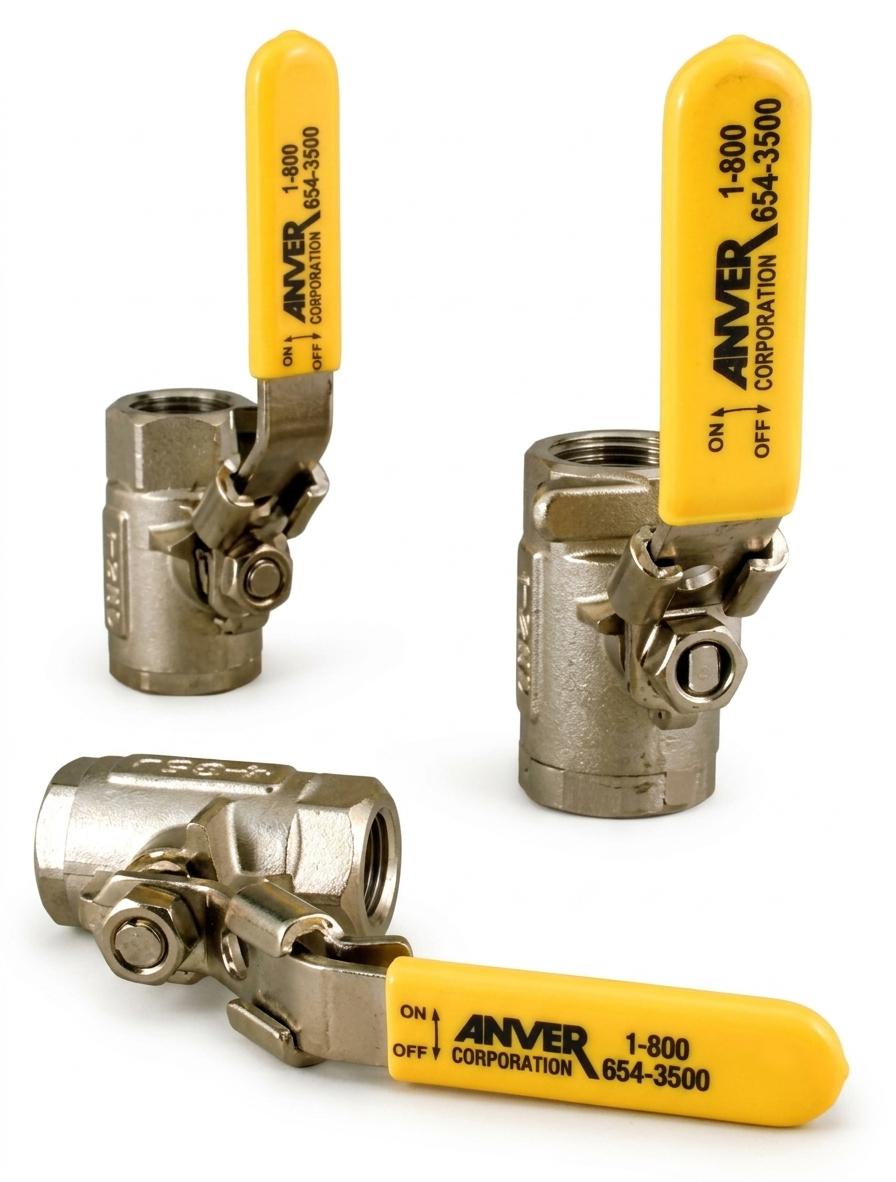 SAFETY VENTED BALL VACUUM VALVES