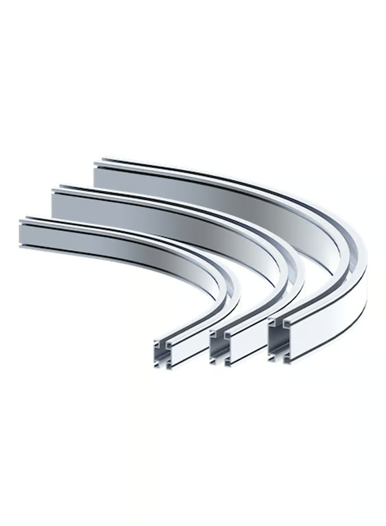 CURVED ALUMINIUM RAIL