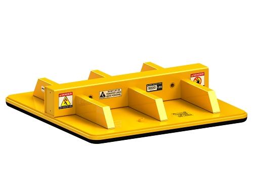 LARGE CAPACITY FOAM VACUUM PAD ATTACHMENTS