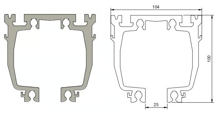 ALUMINIUM RAIL 200kg - Image 2