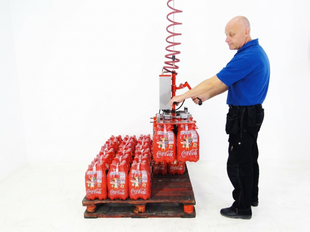 Bottle Gripper 3533 | Lifts All PET Bottle Pack Lifter (24 × 1.5 L)