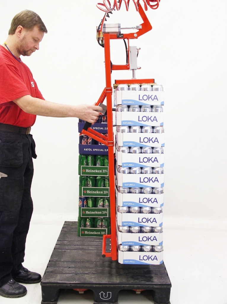 Case Gripper 2490 | Lifts All Beverage Case Lifter up to 80 kg