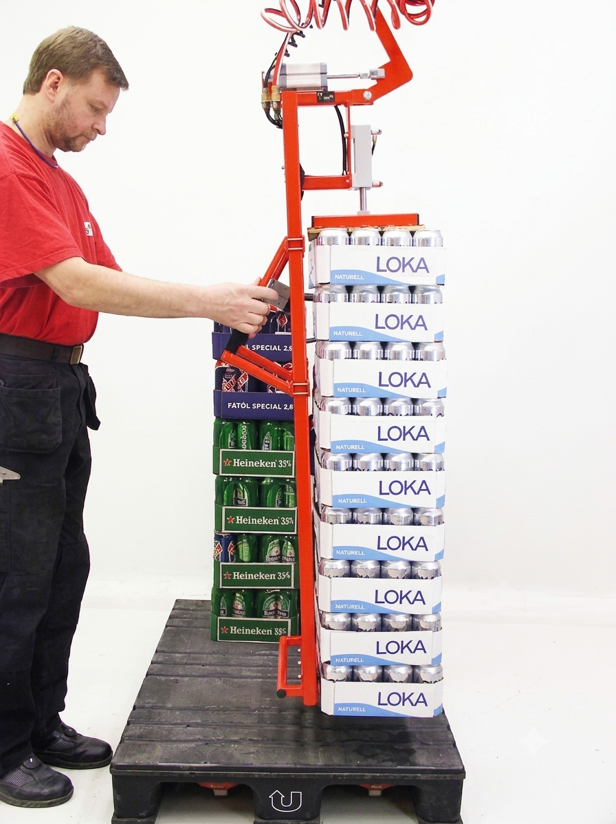 Case Gripper 2490 | Lifts All Beverage Case Lifter up to 80 kg